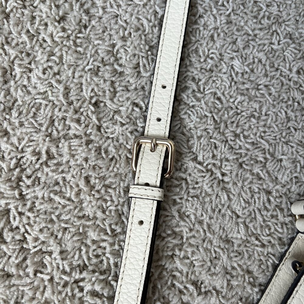 Kate Spade Two-Tone Crossbody Bag Black and Cream - Picture 13 of 13